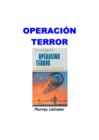 Leinster Murray — Operacion Terror