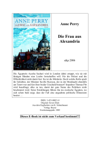Perry Anne — Die Frau aus Alexandria