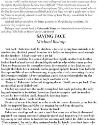 Bishop Michael — Saving Face