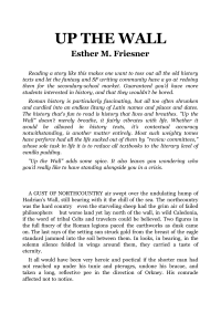 Friesner, Esther M — Up the Wall