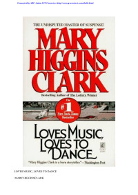 Clark, Mary Higgins — Loves Music Loves To Dance