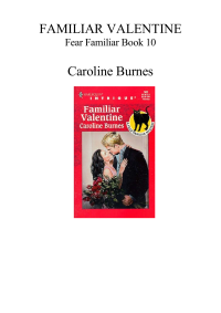 Burnes Caroline — Familiar Valentine