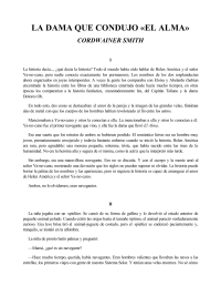 Smith Cordwainer — La Dama Que Condujo El Alma