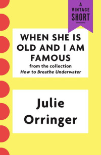 Julie Orringer — When She Is Old and I Am Famous