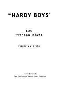 Dixon, Franklin W — Typhoon Island