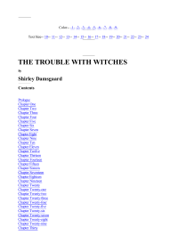 Damsgaard Shirley — The Trouble With Witches