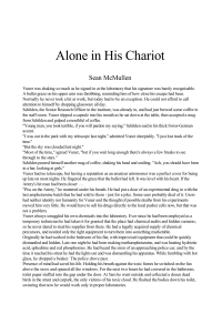 McMullen Sean — Alone in His Chariot