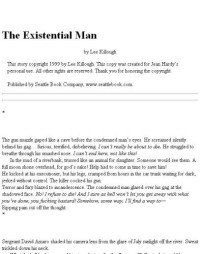 Killough Lee — The Existential Man