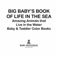 Baby Professor — Big Baby's Book of Life in the Sea: Amazing Animals that Live in the Water