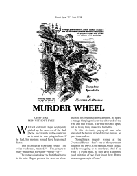 Daniels, Norman A — Murder Wheel