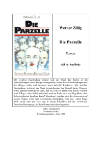 Zillig Werner — Die Parzelle