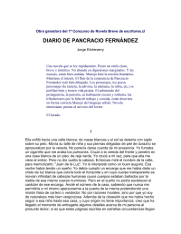 Etcheverry Jorge — Diario De Pancracio Fernandez