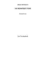 Neuhaus Nele — Mordsfreunde