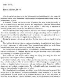 Herbert Frank — Seed Stock