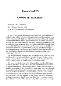 Yarov Romen — Goodbye, Martian!