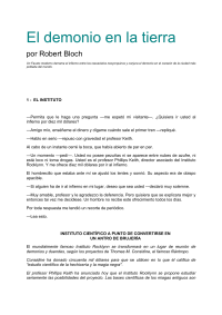Bloch Robert — El demonio en la tierra