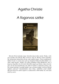 Agatha Christie — A fogorvos széke