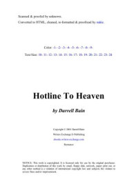 Bain Darrell — Hotline to Heaven