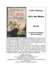 Falconer Colin — Zorn der Meere