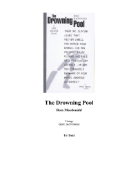 Ross Macdonald — The Drowning Pool - Lew Archer #02