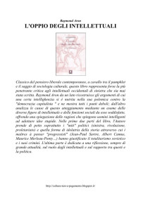 Raymond Aron — L'oppio degli intellettuali