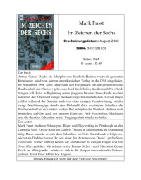 Frost Mark — Im Zeichen der Sechs