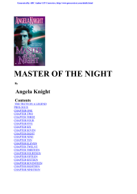 Knight Angela — Master of the Night
