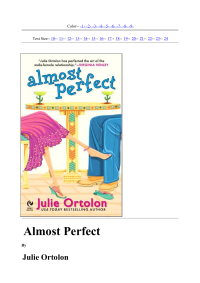 Ortolon Julie — Almost Perfect