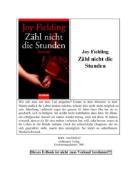 Fielding Joy — Zähl Nicht Die Stunden