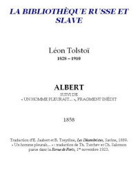 Tolstoï Léon — Albert