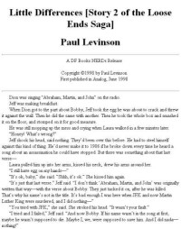 Levinson Paul — Little Differences