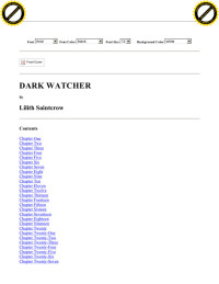Saintcrow Lilith — Dark Watcher