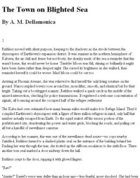 Dellamonica, A M — The Town on Blighted Sea