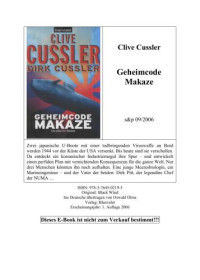 Cussler Clive — Geheimcode Makaze