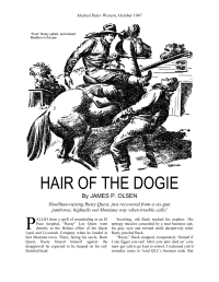 Olsen, James P — Hair Of The Dogie