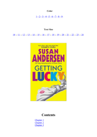 Andersen Susan — Getting Lucky