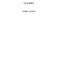 Joyce James — ULYSSES