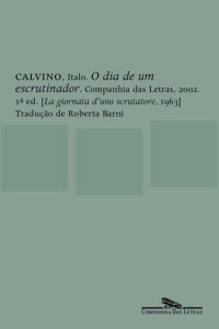 Italo Calvino — O dia de um escrutinador