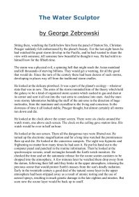 Zebrowski George — The Water Sculptor