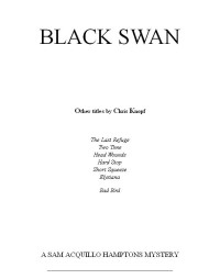 Knopf Chris — Black Swan