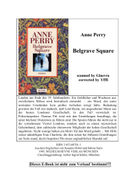 Perry Anne — Belgrave Square