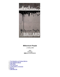 Ballard, J G — Millennium People
