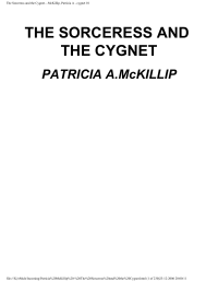 McKillip, Patricia A — The Sorceress and the Cygnet