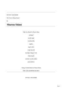 Shinn Sharon — Mystic and Rider