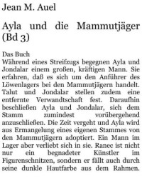 Auel, Jean M — Ayla und die Mammutjäger