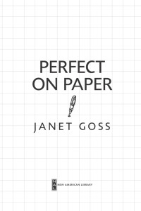 Goss Janet — Perfect on Paper