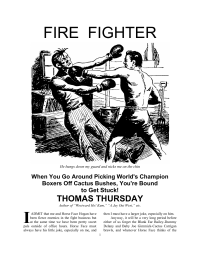 Thursday Thomas — Fire Fighter