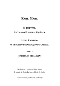 MARX Karl — O Capital Crítica da Economia Política Vol. II