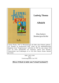 Thoma Ludwig — Altaich