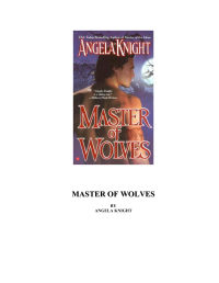 Knight Angela — Master Of Wolves